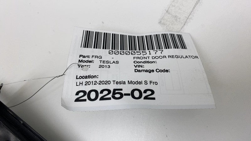 ⭕ 2012-2020 Tesla Model S Front Left Door Window Regulator & Motor 60