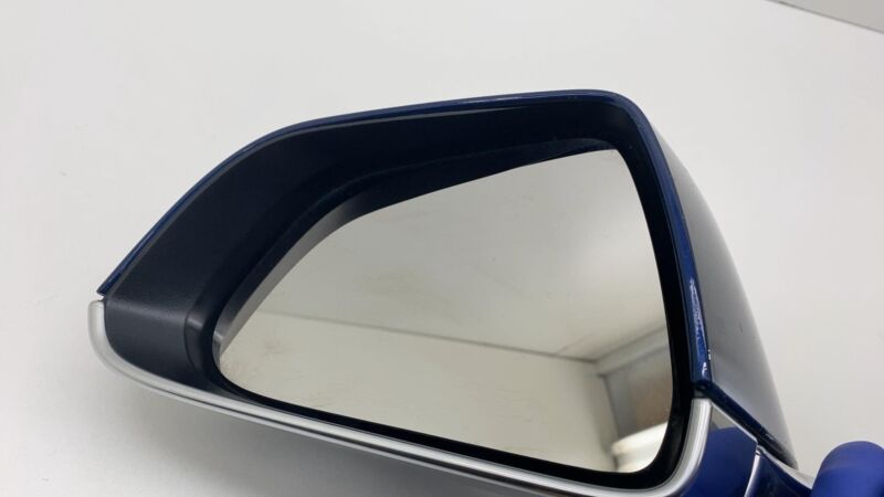 ⭕ 2017-2020 Tesla Model 3 Front Left Exterior Rear View Door Mirror LH Blue PPSB