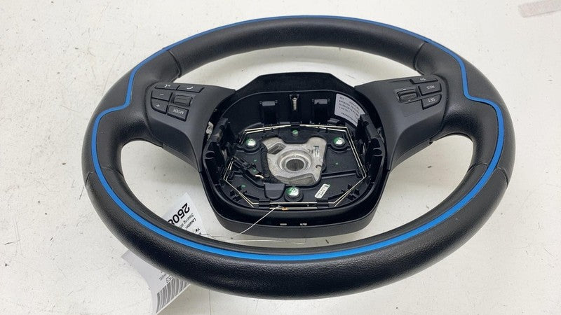 6870159-02 ⭕ 2014-2021 BMW i3 I01 Front Multifunction Steering Wheel Black Assy 6870159-02