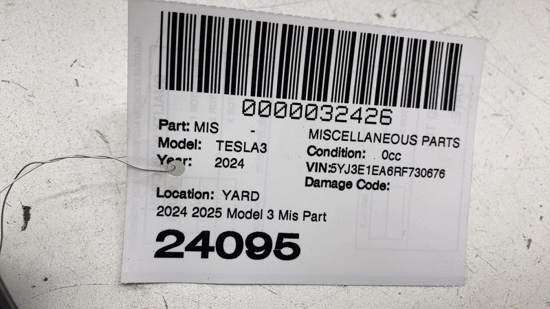 ⭕ 2024-2025 Model 3 Trunk Lid Liftgate Release Handle w/ Backup Camera