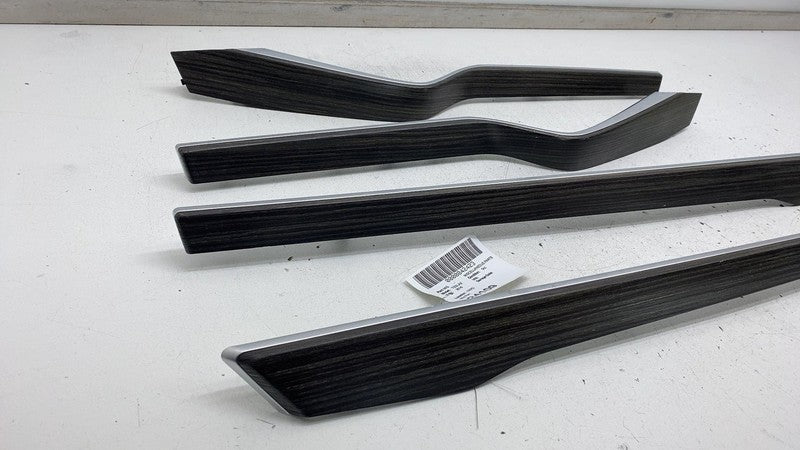 103578900 ⭕ 2016-2020 Tesla Model X SET of Front & Rear Left & Right Door Molding Trim OEM