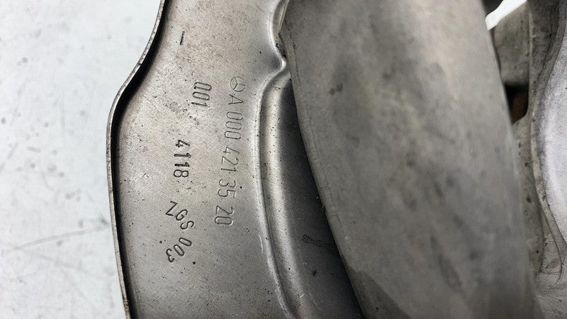 A 000 421 35 20 ⭕ 18-22 Mercedes C300 Front Left Spindle Knee Knuckle w/ Shield RWD A0004213520