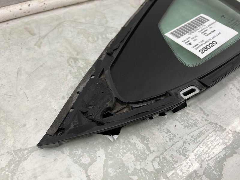 ⭕ 2012-2021 Tesla Model S Rear Passenger Right Quarter Window Glass RH