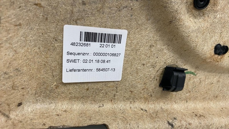 ⭕14-21 BMW i3 I01 Front Passenger Side Interior Door Panel Trim Cover Gray Right