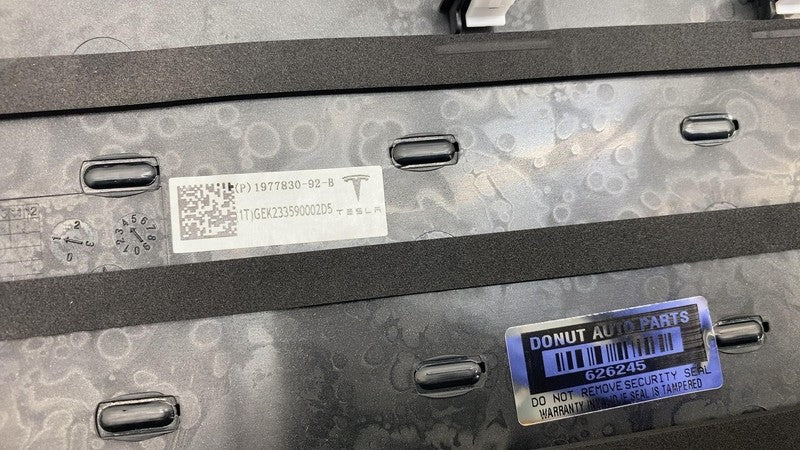 197783092B 2024-2025 Tesla Cybertruck Front Center Console Lower Center Floor Trim Cover