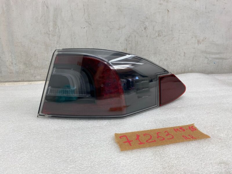 6005919-00-E ⭕12-20 Tesla Model S Right Taillight LED Tail Lamp & Door Reflector 6005919-00-E