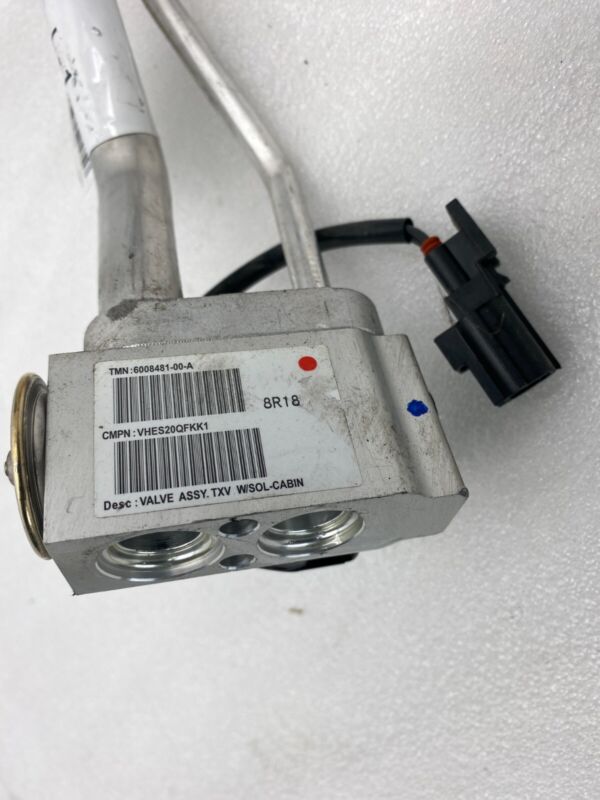 2012-2015 Tesla Model S MS TXV Cabin Valve & Solenoid Suction Pipe Line Hose OEM