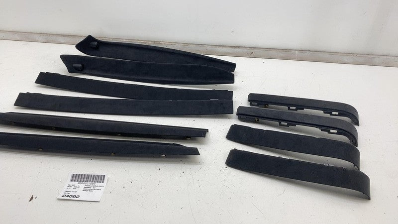 16-20 Model X Falcon Door Mid Gaphider Interior Trim+Sunvisor Bezel 10