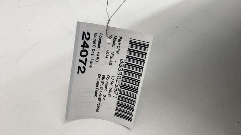 1002254-05-G ⭕ 12-15 Tesla Model S MS Dashboard Instrument Panel Dash Trim Cover 1002254-05-G
