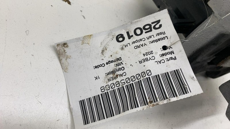 1250641-00-D ⭕ 24-25 Tesla Cybertruck Rear Left Mando Brake Caliper Silver OEM 1250641-00-D