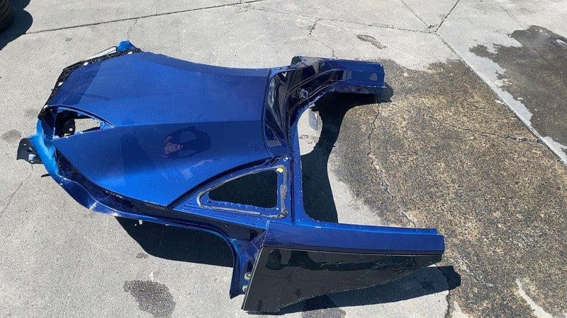 ⭕ 2020-2023 Tesla Model Y Rear Left Quarter Panel Structural Cutout LH Blue PPSB