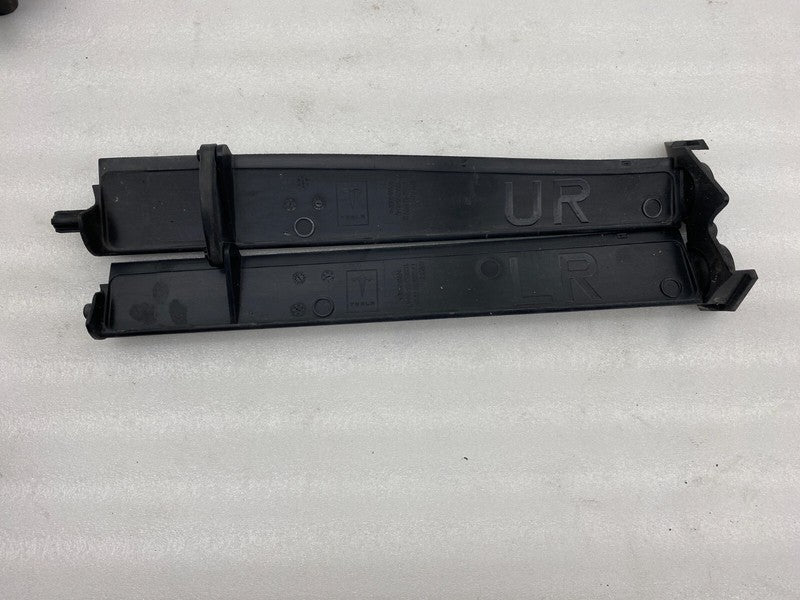 109809600C ⭕ 2017-2023 Tesla Model 3 Active Grille Shutter Trim w/ Bracket & Control Module