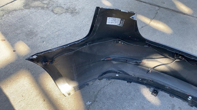 2017-2022 Tesla Model 3 Rear Bumper Cover w/ Park Sensor & Reflector Black PBSB