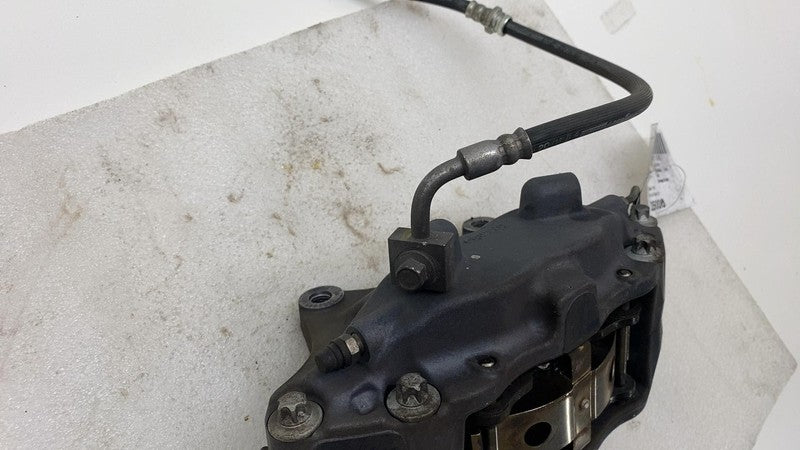 2012-2020 Tesla Model S MS Front Driver Side Caliper w/ Brake Hose Line Left LH