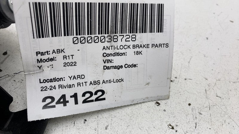 ⭕ 2022-2024 Rivian R1T R1S ABS Anti-Lock Brake Pump Module w/ Mount PT