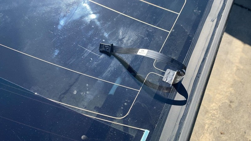 ⭕ 21-23 Model 3 M3 Rear Trunk Panoramic Backlite Glass Back Section 14