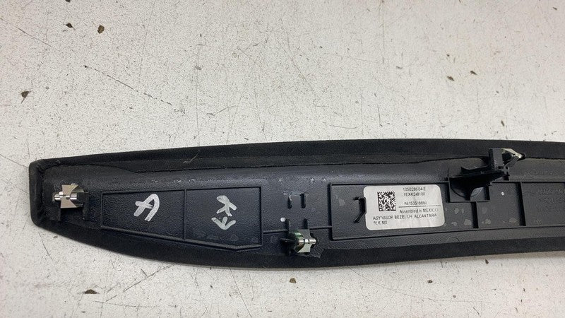 ⭕2016-2020 Tesla Model X MX Driver LH Sun Visor Trim Bezel Left 105028