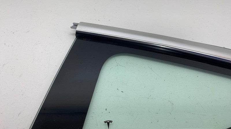 108070300F ⭕ 2017-2020 Tesla Model 3 Rear Left Quarter Fixed Window Glass OEM 1080703-00-F