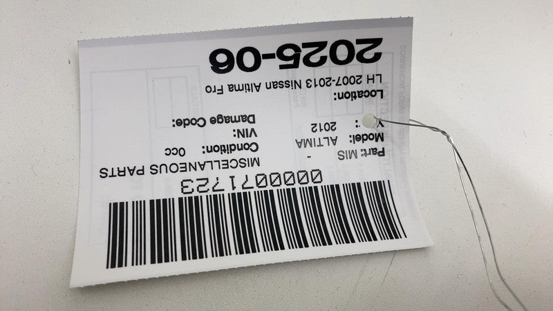 1408289 ⭕ 07-13 Nissan Altima Front Driver Side Door Mirror Cap Cover Trim Left 1408289