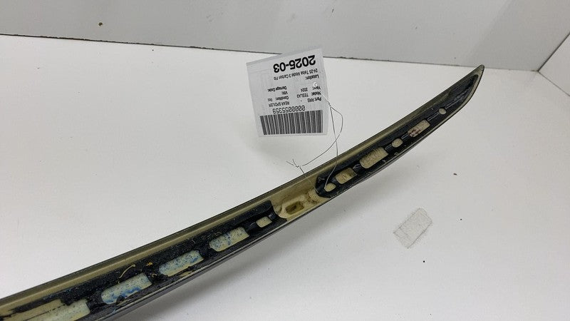 169459500D 2024 2025 Tesla Model 3 M3 Carbon Fiber CF Rear Spoiler Genuine 1694505-00-D OEM
