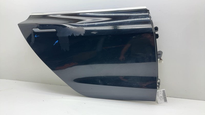 ⭕ 2017-2020 Tesla Model 3 Rear Passenger Side Door Shell Panel Right Black PBSB