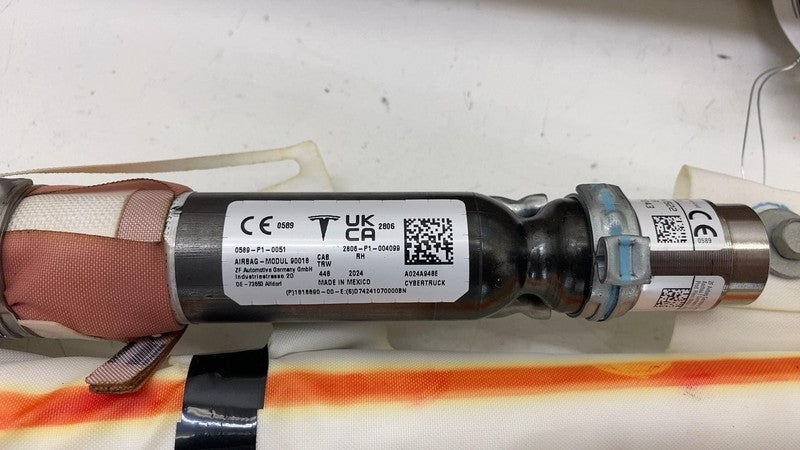 1818890-00-E NEW OEM Right Side Roof Head Airbag Curtain 1818890-00-E Tesla Cybertruck 24 25