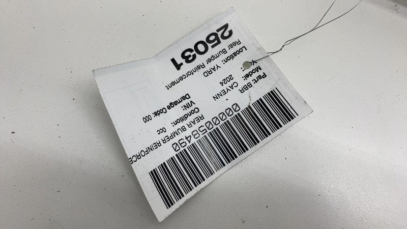 9Y0807309D ⭕ 24 Porsche Cayenne Rear Bumper Reinforcement Impact Bar Beam Rebar 9Y0807309D