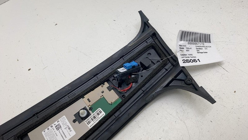 150688500G ⭕ 20-23 Model Y Left Exterior B-Pillar Applique Trim w/ Camera LH 1506885-00-G