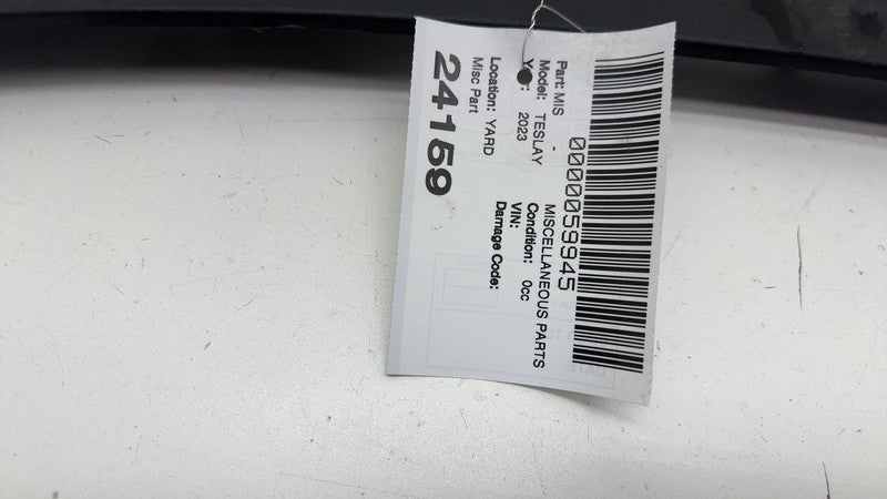 ⭕ 17-23 Tesla Model 3 Windshield Cowl Panel Rear Apron Grille Cover 10