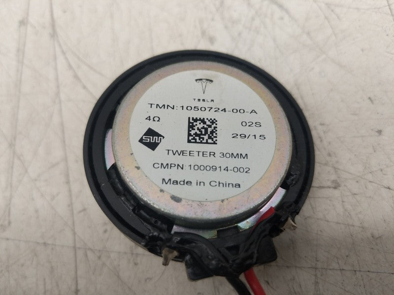 1050724 00 A ⭕ 2016-2020 Tesla Model X Right A-Pillar Upper Tweeter Speaker 30mm 1050724-00-A