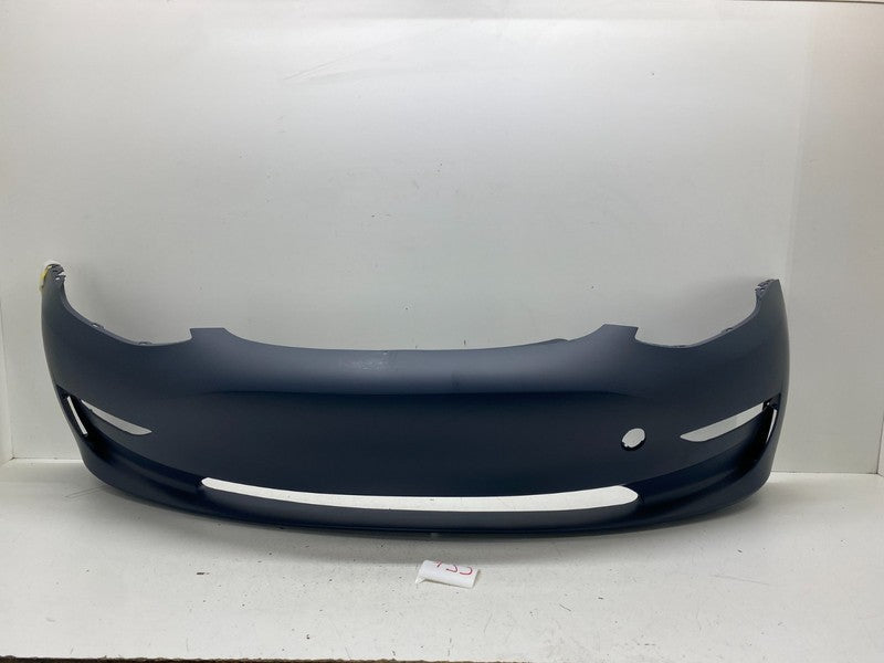 1084168 S0 5 ⭕ 2023 Tesla Model 3 Front Bumper Cover Non-Park Sensor Type Primed 1084168-S0-5
