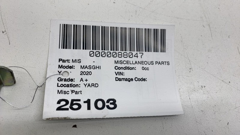 ⭕ 2014-2020 Maserati Ghibli FIAMM High Pitch Tone Signal Sound Siren H