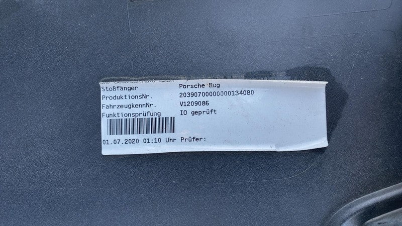 982898041J 2020-2023 Porsche 718 Cayman Spyder Base GT4 GTS Front Bumper Cover Assembly