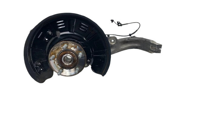 ⭕16-20 Model X Front Left Knuckle w/ ABS Sensor & Rotor Shield AWD 102