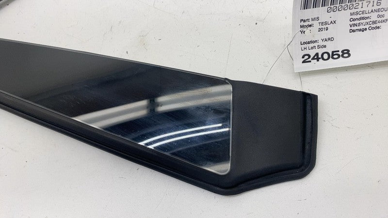 ⭕ 16-20 Tesla Model X Left B-Pillar Applique Trim Molding w/ Camera 10