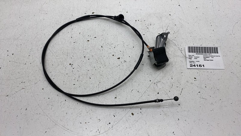 2019-2024 Subaru Forester Bonnet Hood Release Cable Lever Pull Handle w/ Bracket