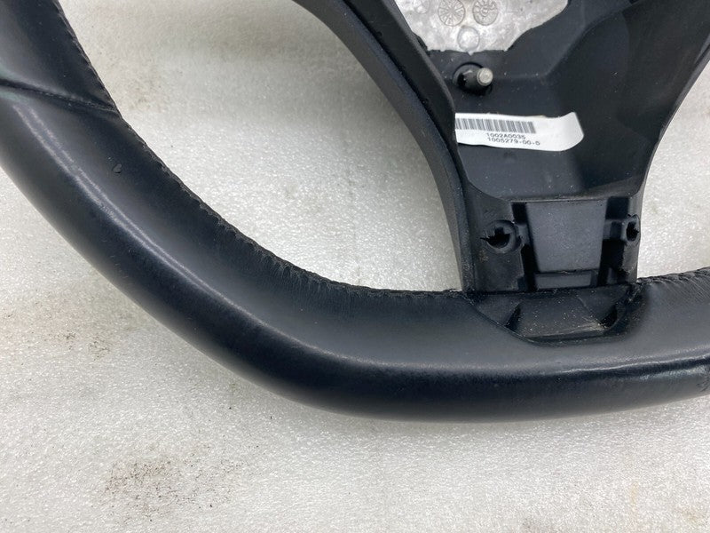 ⭕ 2012-2020 Tesla Model S Driver Steering Wheel Black Assembly OEM 100