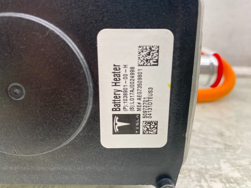 103890100H 12-20 Model S Electric Battery Heater with Wire Harness Wiring Loom 1038901-00-H