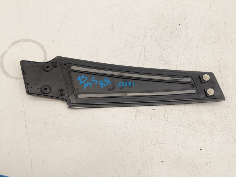 ⭕ 2012 2013 2014 2015 Tesla Model S MS Right Exterior B-Pillar Applique Glass RH