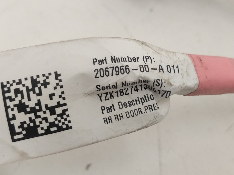 ⭕ 2017-2020 Tesla Model 3 Rear Right Door Wiring Harness Cable Wire 20