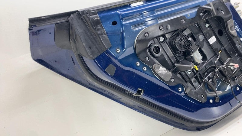 ⭕ 2017-2020 Tesla Model 3 M3 Rear Driver Side Door Shell Panel Left LH Blue PPSB