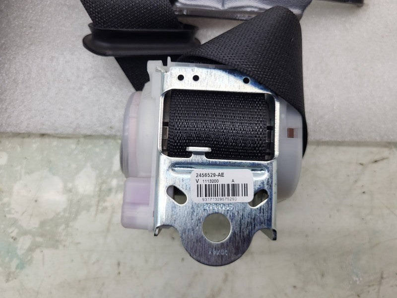 102473200C ⭕ 12-15 Model S Rear Right Seat Belt Retractor w/ Mid C-Pillar Trim 1023136-05-D