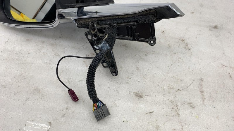 ⭕ 2012-2015 Tesla Model S MS Left Rear View Door Mirror RH White PPSW