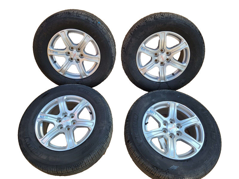 2310 1928 ⭕ 17-20 GMC Acadia Wheel Rim 17x7.5J with Michelin Tire 245/65R17 x4 23101928