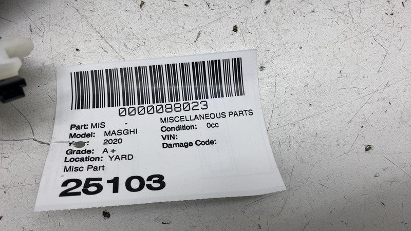 ⭕ 2014-2021 Maserati Ghibli Front Passenger Side Roof Sun Visor w/ Mir