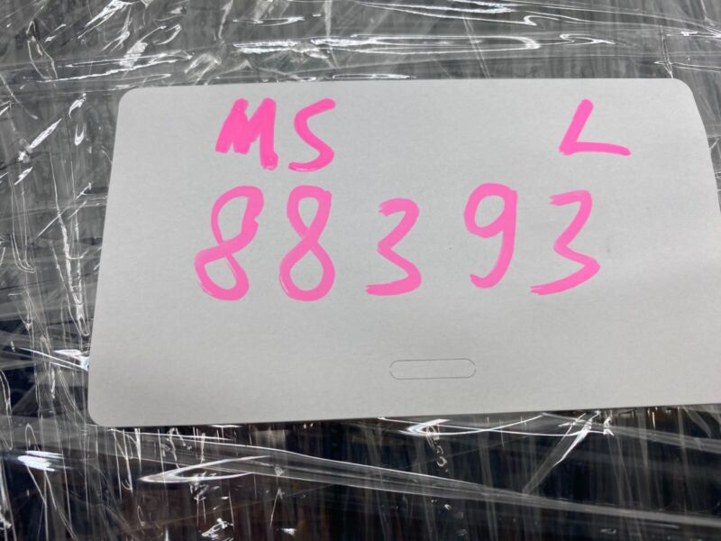 E6 43R-008010 2012-2020 Tesla Model S MS Rear Driver Side Quarter Fixed Glass Left LH Assy OEM