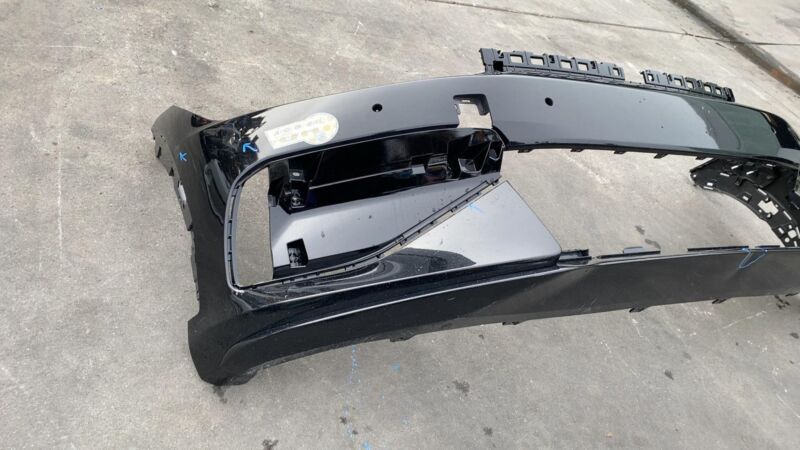 2022 2023 2024 Kia EV6 Front Bumper Cover with Sensor Holes Assembly OEM Black