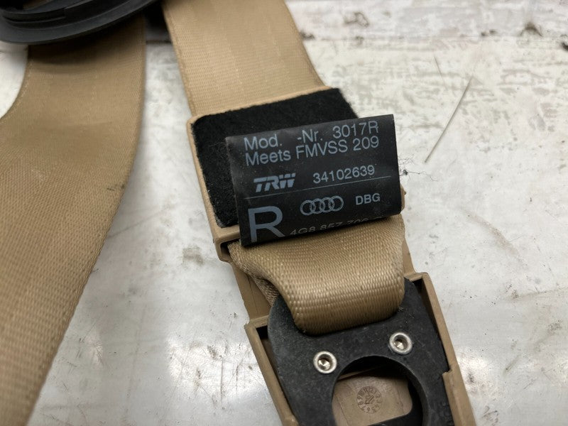 34094304 ⭕ 2012-2017 Audi A6 S6 Front Passenger Right Seat Belt & Retractor RH 4G8857706C