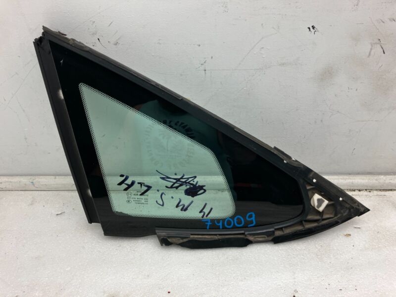 E6 43R-008010 2012-2020 Tesla Model S MS Rear Driver Side Quarter Fixed Glass Left LH Assembly