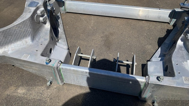 ⭕2022-2024 Rivian R1T Rear Suspension Subframe Cradle Crossmember AWD Quad Motor